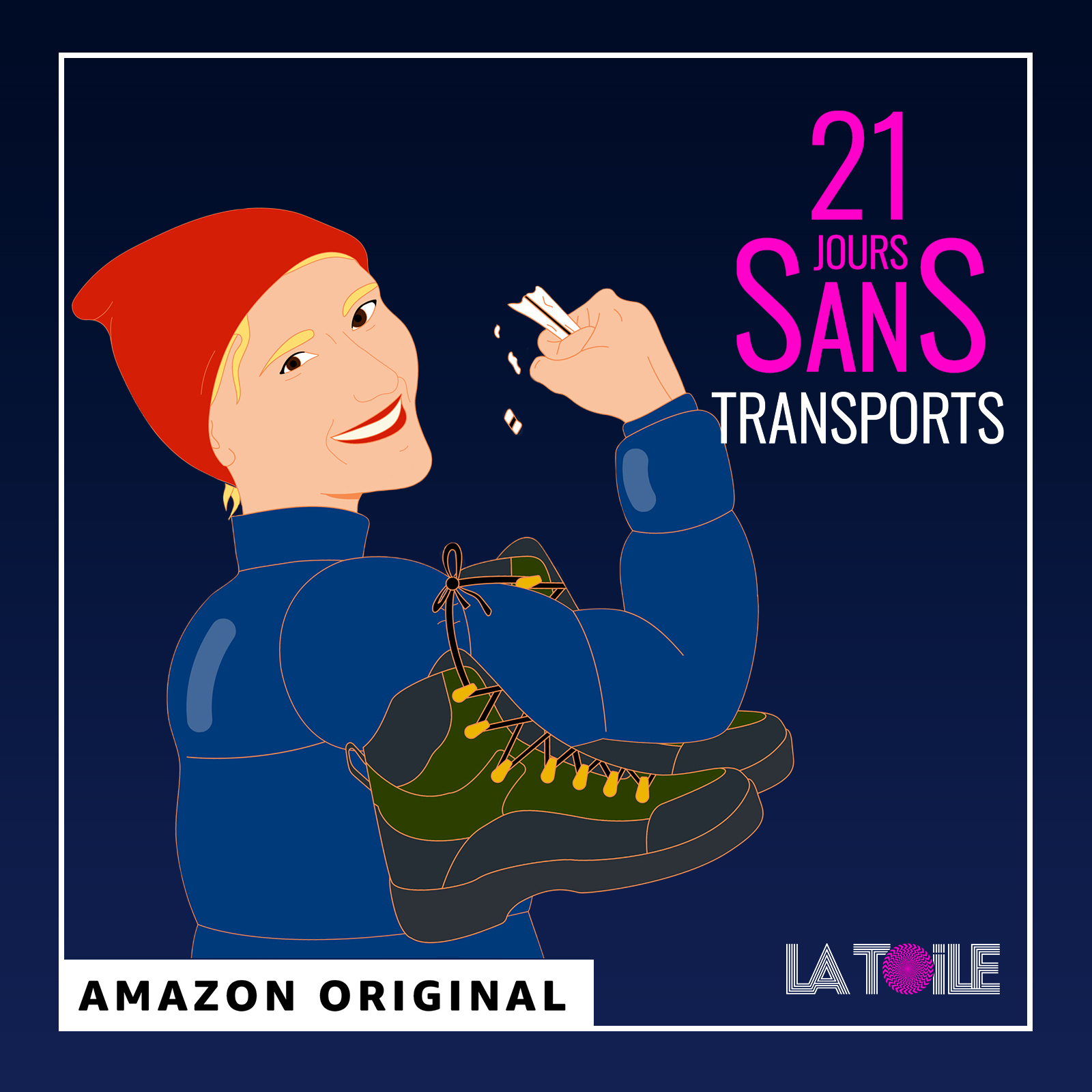 21 Jours Sans Transports, une création originale de La Toile, en exclusivité sur Amazon Music.